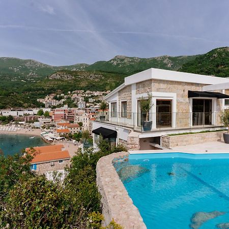 Blanche Cliff Apartments Sveti Stefan Bagian luar foto