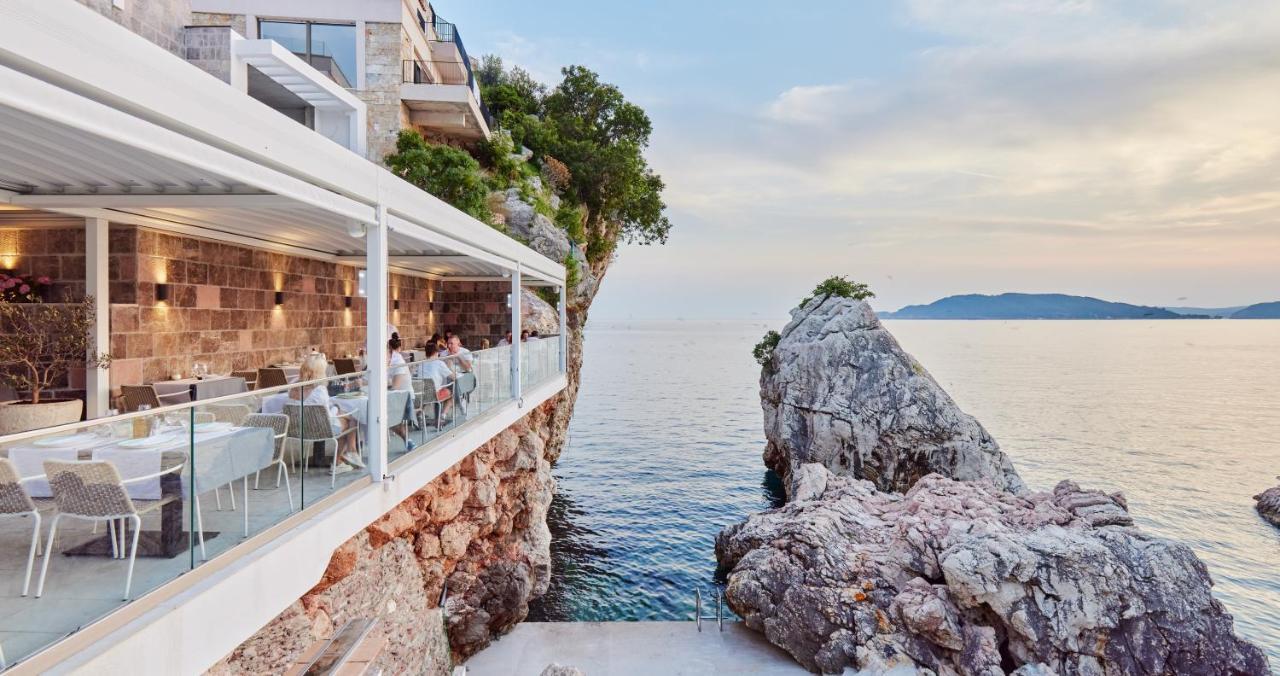 Blanche Cliff Apartments Sveti Stefan Bagian luar foto