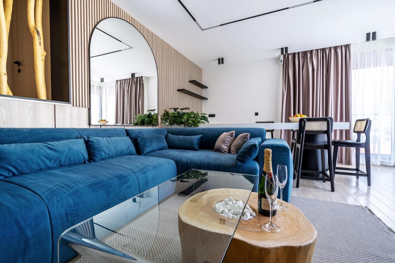 Blanche Cliff Apartments Sveti Stefan Bagian luar foto