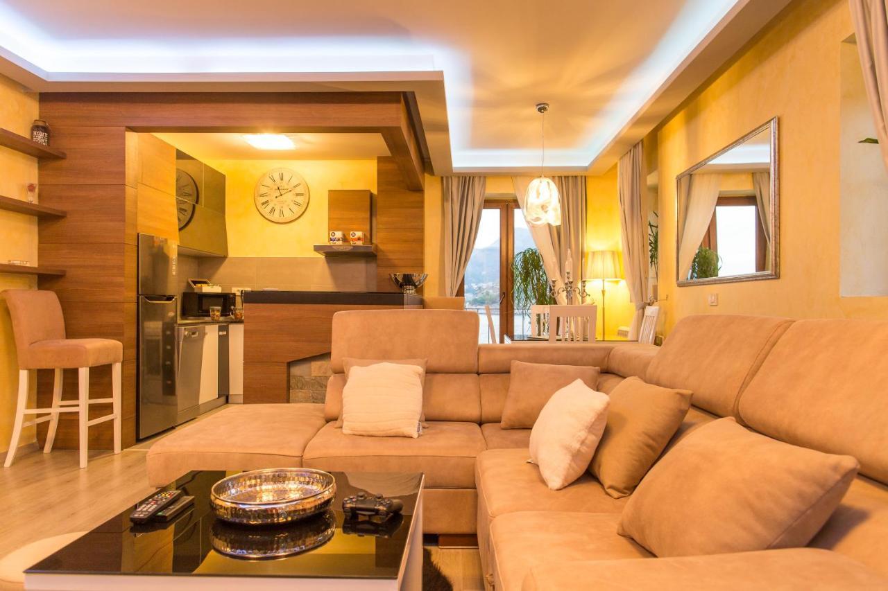 Blanche Cliff Apartments Sveti Stefan Bagian luar foto
