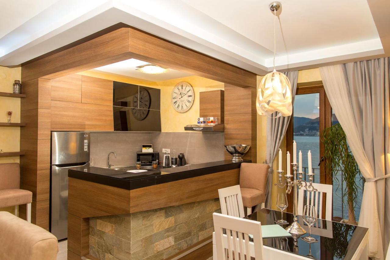 Blanche Cliff Apartments Sveti Stefan Bagian luar foto
